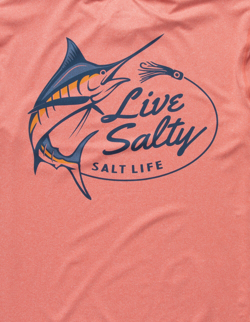 SALT LIFE Salty Marlin Lure Mens Pocket Tee image number 2