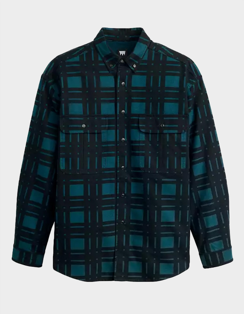 LEVI'S Skateboarding™ Mens Long Sleeve Button Up Shirt image number 0