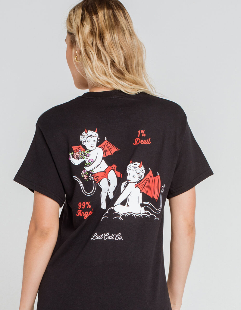 LAST CALL CO. Devil & Angel Womens Tee image number 0