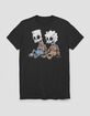 THE SIMPSONS Bart And Lisa Skeleton Unisex Tee image number 1