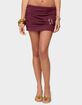 EDIKTED Kenia Abstract Ring Mini Skirt image number 1