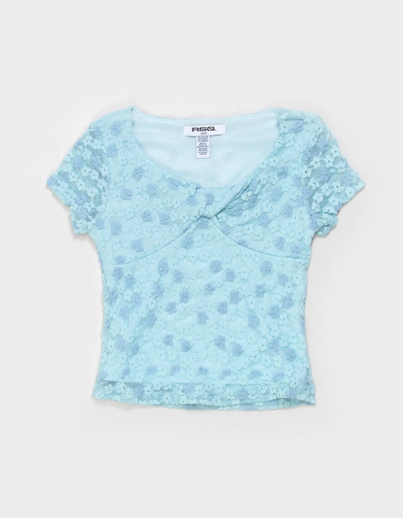 RSQ Girls Twist Lace Top image number 0