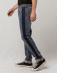 RSQ Seattle Side Contrast Mens Skinny Taper Jeans image number 1