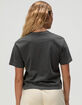 RIOT SOCIETY LA Embroidered Womens Crop Tee image number 4