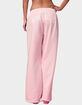 EDIKTED Edikted Hearts Barbie&trade; Baggy Sweatpants image number 3