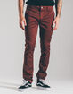 RSQ Seattle Mens Skinny Tapered Stretch Chino Pants image number 3