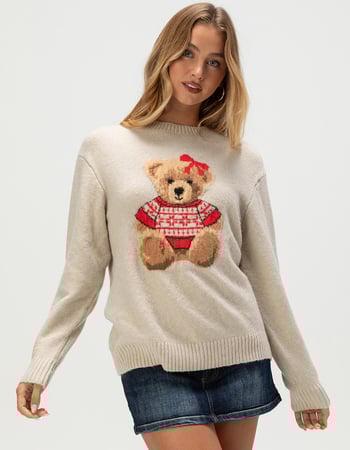 RSQ Womens Christmas Sweater Primary Image