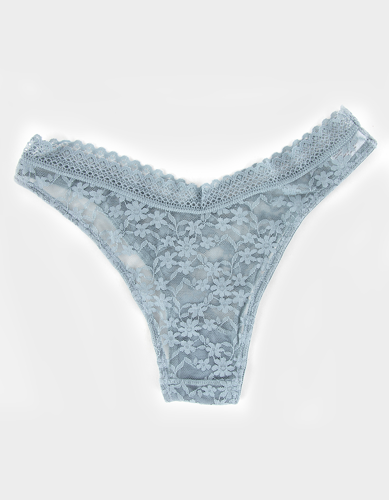 FULL TILT Cross Lace High Leg Cheeky Panties image number 1