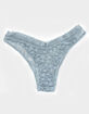 FULL TILT Cross Lace High Leg Cheeky Panties image number 2