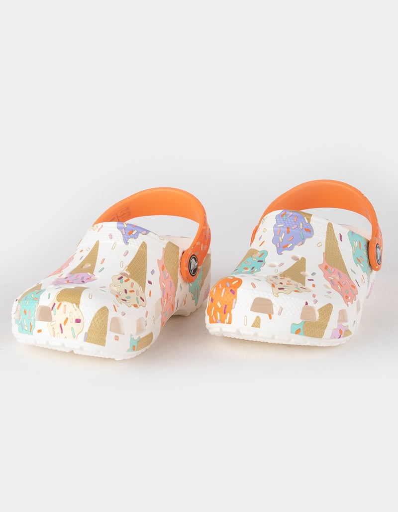 CROCS Ice Cream Girls Classic Clogs image number 0