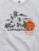 VENICE BEACH Surf Distressed Unisex Crewneck Sweatshirt image number 2