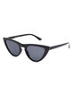 FULL TILT Babe Cat Eye Black Sunglasses image number 1