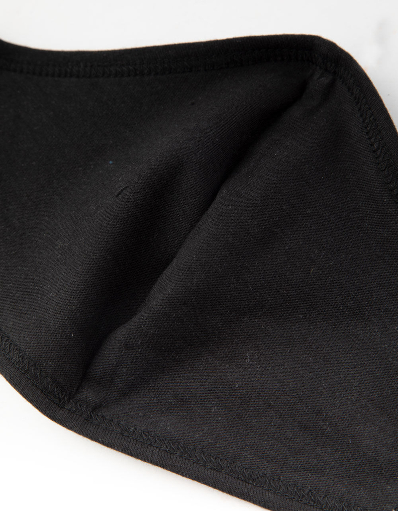 BRIXTON Blue Striped Reversible Fashion Face Mask image number 2