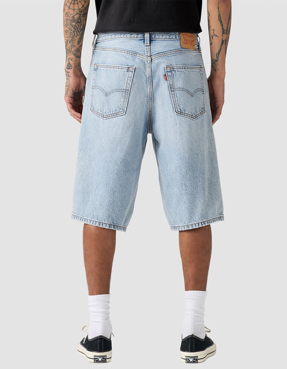 パンツ 34 Levi's 501 CUSTOMIZED BAGGY SHORTS Custom Vintage White Levi's 501 Jeans and Baggy Shorts Review | TikTok