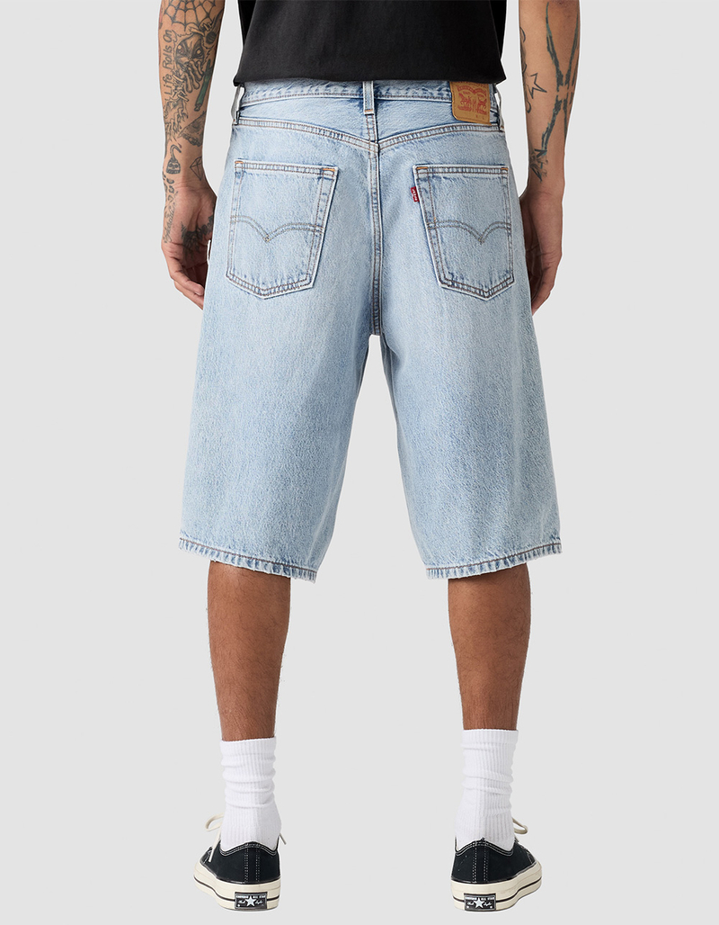 LEVI'S 470 Mens Baggy Shorts - Sunrise Morning image number 4