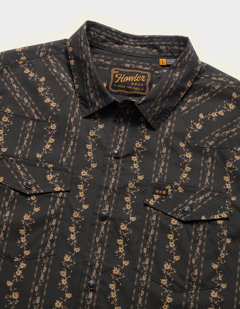 HOWLER BROTHERS H Bar B Mens Snap Front Shirt image number 1