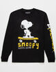 PEANUTS Snoopy Skate Gear Boys Long Sleeve Tee image number 2