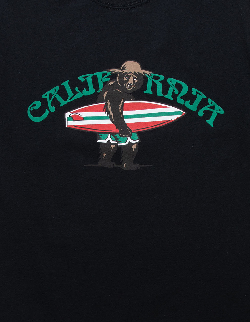 BLUE CROWN Surfin' Bear Mens Tee image number 1