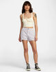 RVCA Daylight Womens Cord Shorts image number 2