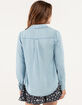 LOVE TREE Tencel Denim Womens Button Up Shirt  image number 3