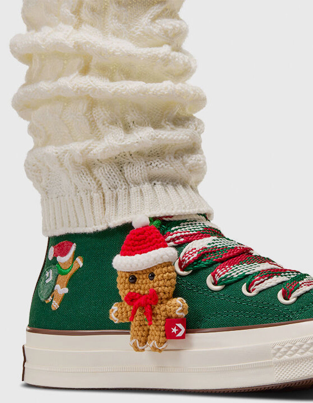 CONVERSE Chuck 70 Christmas High Top Womens Shoes - GREEN | Tillys