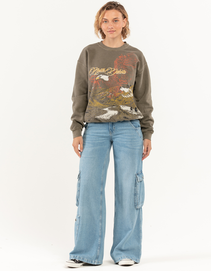 BDG Urban Outfitters Dakota Eagle Womens Crewneck Sweatshirt image number 3