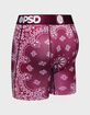 PSD Maroon Bandana Mens Boxer Briefs image number 3