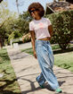 RSQ Womens Low Rise Ultra Baggy Jeans image number 6