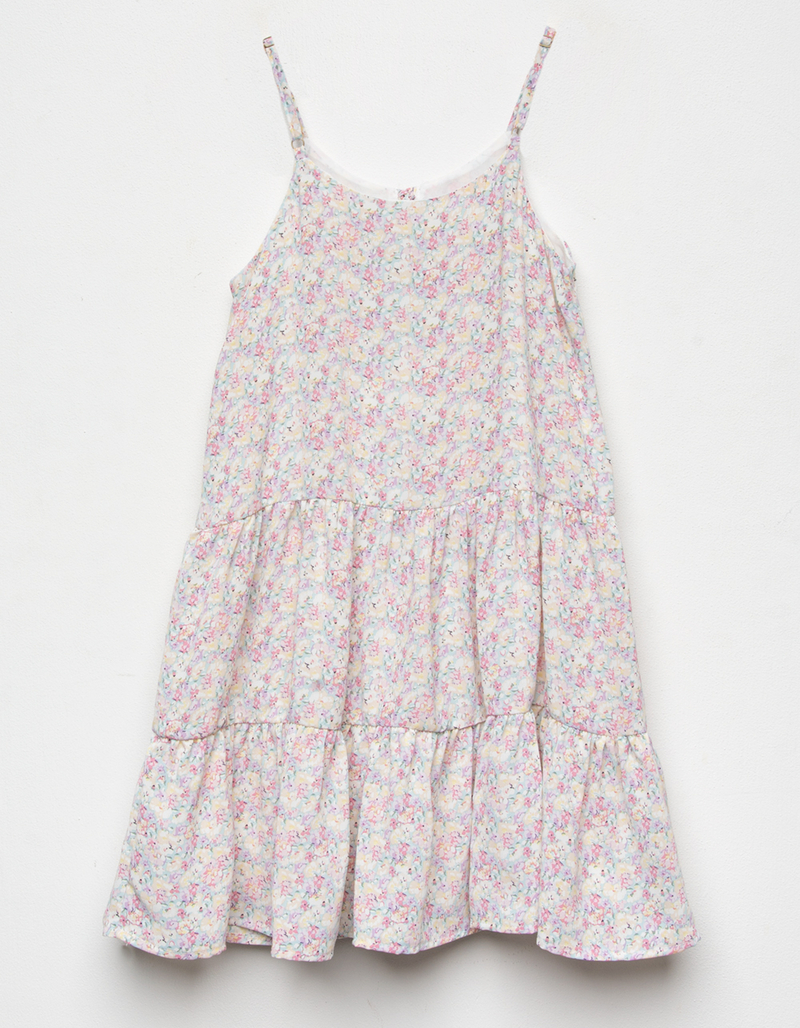 HAYDEN Girls Floral Tiered Dress image number 1