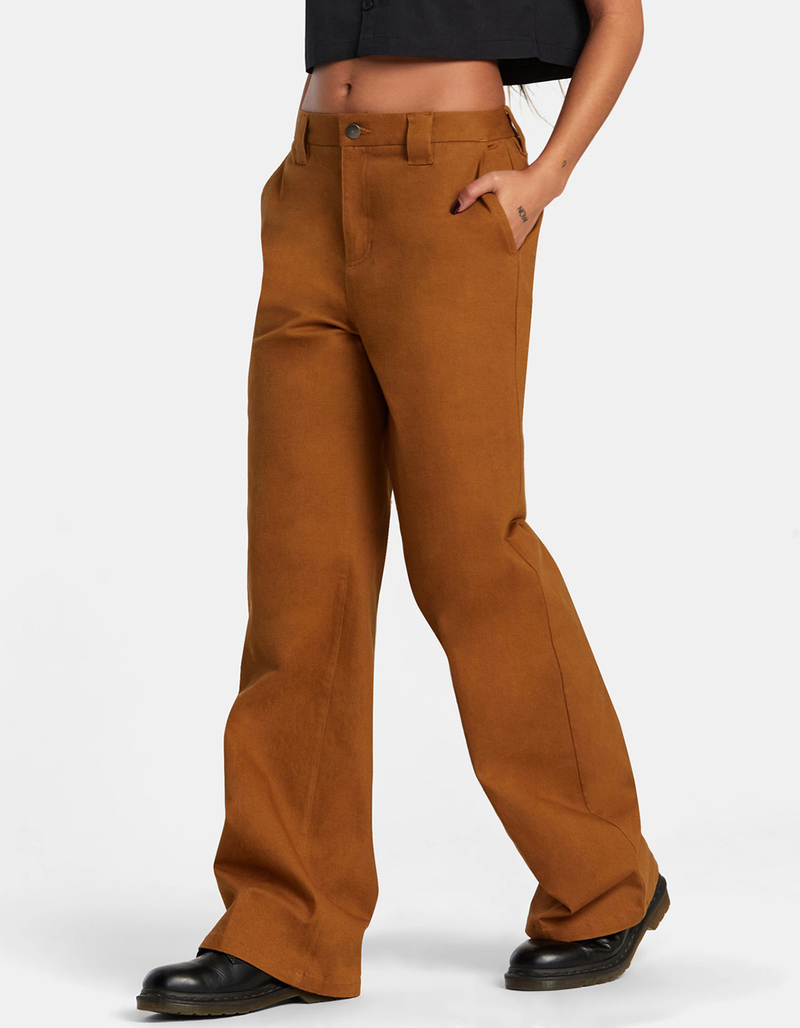 RVCA Coco Womens Wide Leg Trousers image number 2