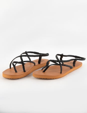 BILLABONG Crossing By Womens Braided Sandals Primary Image
