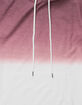 ELWOOD Ombre Burgundy Mens Hoodie image number 2