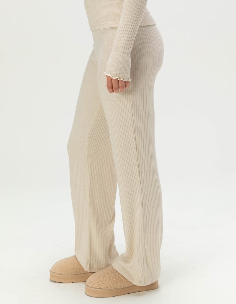 NECTAR CLOTHING Womens Cozy Knit Pants image number 2