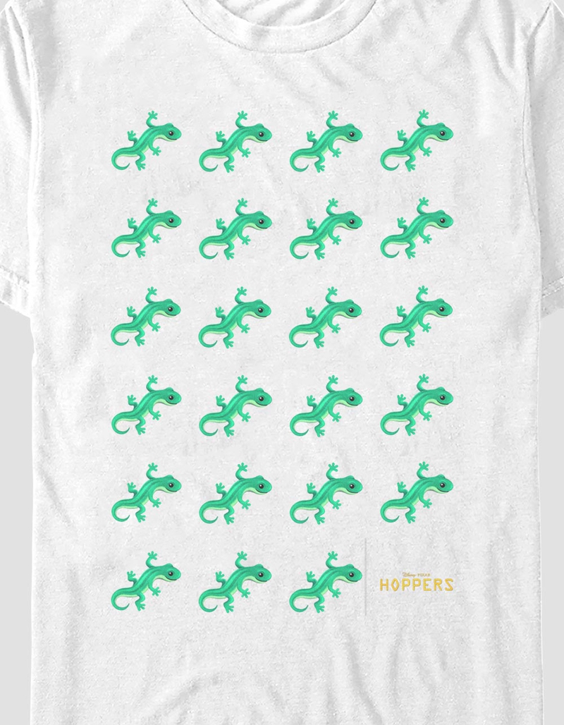 HOPPERS Lizard Emoji Grid Unisex Tee image number 1