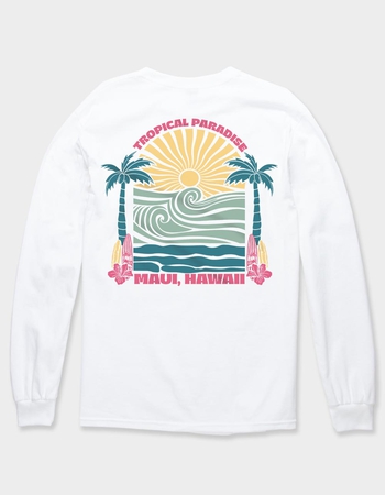 HAWAII Maui Tropical Paradise Unisex Long Sleeve Tee Primary Image