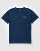 DARK SEAS Go-To-Tee Pigment Dye Mens Navy T-Shirt image number 1