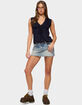 EDIKTED Rusanna V-Neck Babydoll Top image number 8