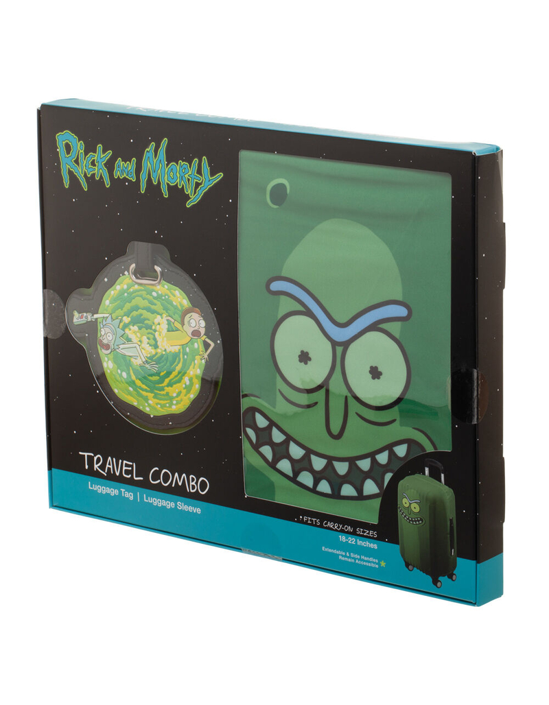 Rick And Morty Luggage Tag & Sleeve Travel Pack image number 3