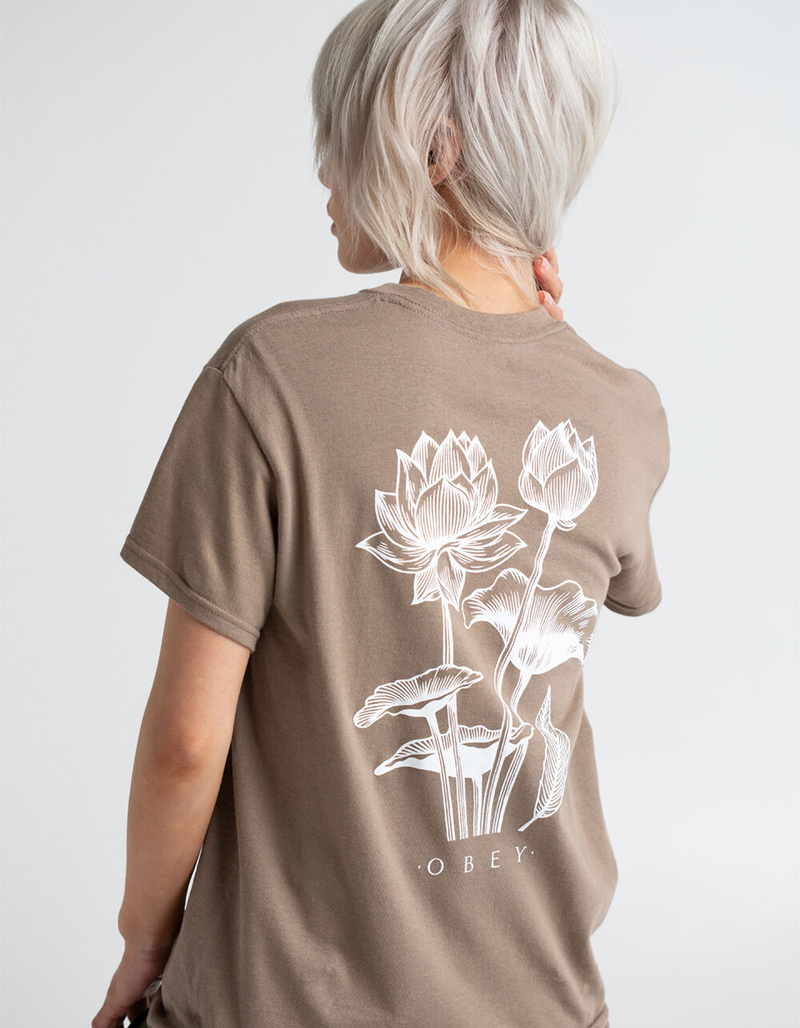 OBEY Lotus Womens Oversized Tee image number 0