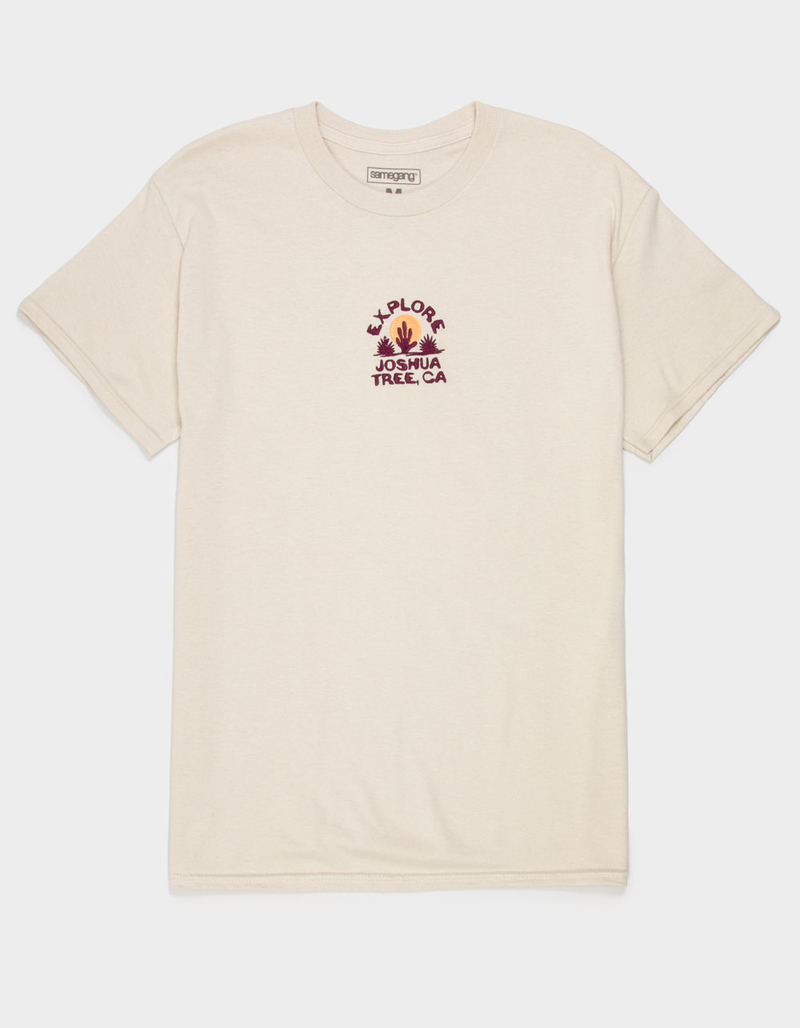 SAME GANG Explore Mens Embroidered Tee image number 0