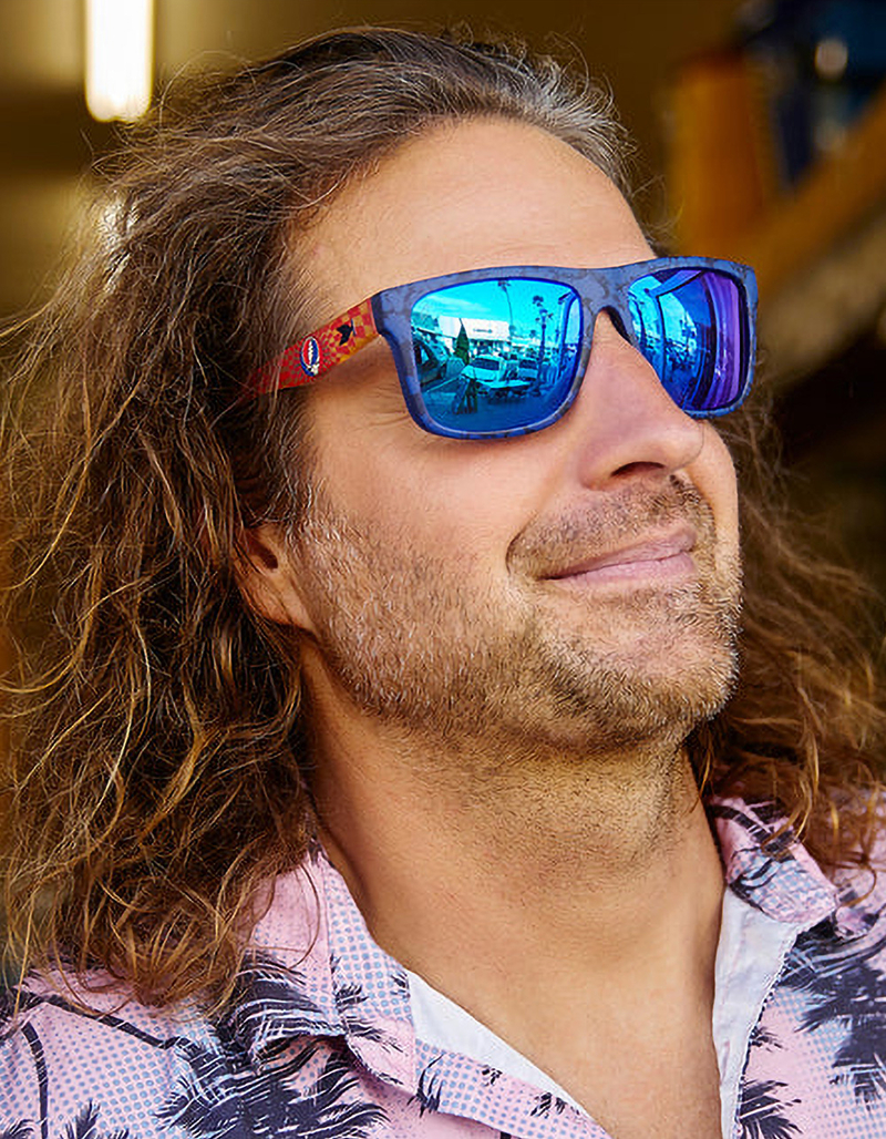 KNOCKAROUND x Grateful Dead Steal Your Face Torrey Pines Polarized Sunglasses image number 3