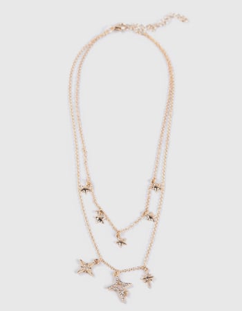 FULL TILT Star Charm Layered Necklace Primary Image