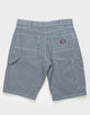 DICKIES Hickory Stripe Mens Carpenter Shorts image number 2