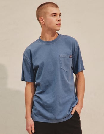 DICKIES Worn In Dyed Mens Pocket Tee Primary Image