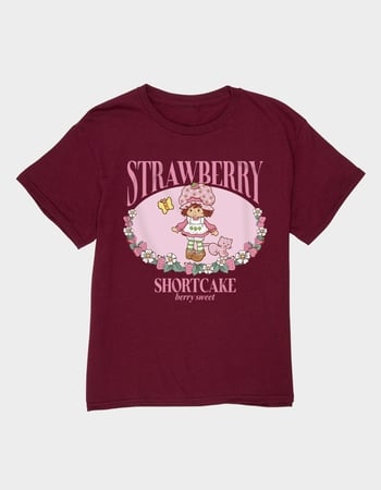 STRAWBERRY SHORTCAKE Berry Sweet Border Unisex Kids Tee Primary Image