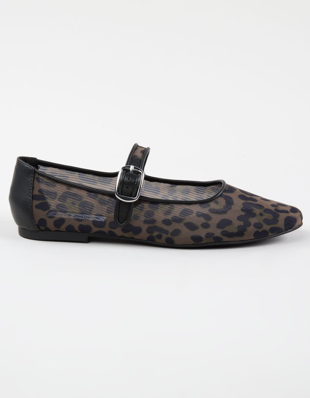 STEVE MADDEN Arlow Leopard Womens Mesh Ballet Flats - LEOPARD | Tillys