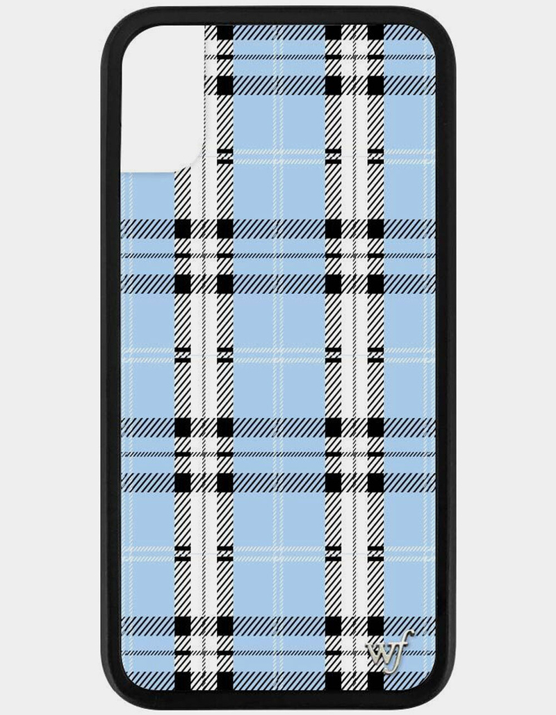 WILDFLOWER Blue Plaid iPhone X/Xs Case image number 0