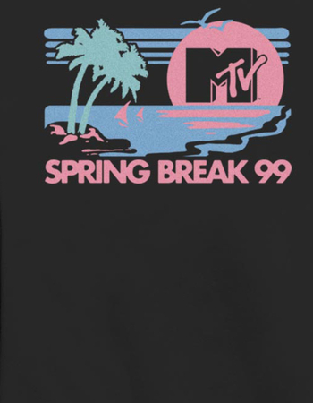 MTV Pastel Beach Unisex Crewneck Sweatshirt Alternative Image