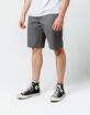 BLUE CROWN Classic Charcoal Mens Chino Shorts image number 4
