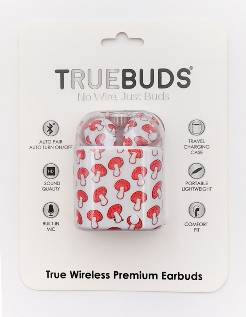 Mushroom Wireless Earbuds With Case image number 0
